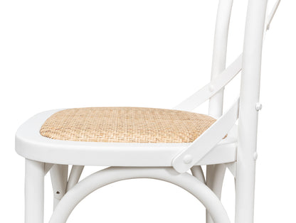 Tuileries White Side Chair- Set of 2 - Chapin Furniture