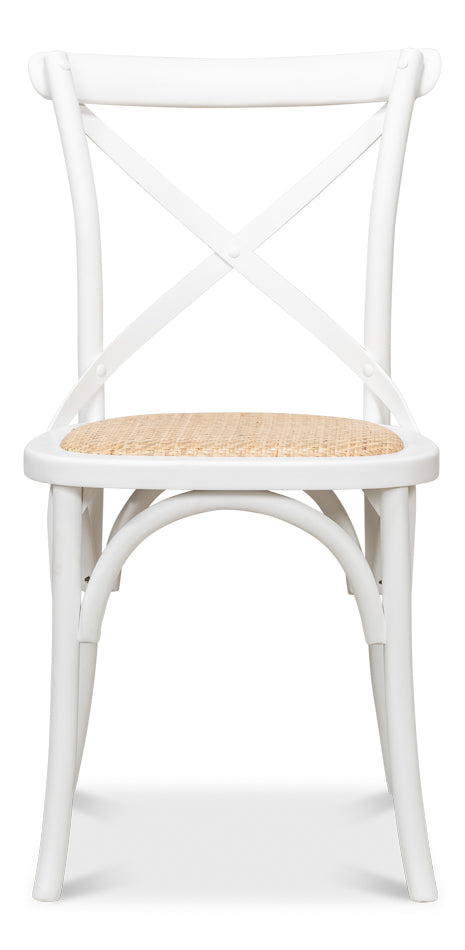 Tuileries White Side Chair- Set of 2 - Chapin Furniture