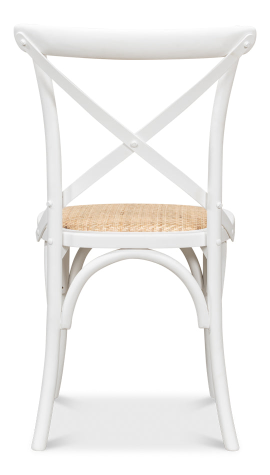 Tuileries White Side Chair- Set of 2 - Chapin Furniture