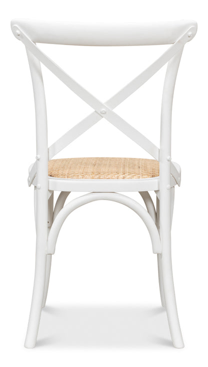 Tuileries White Side Chair- Set of 2 - Chapin Furniture