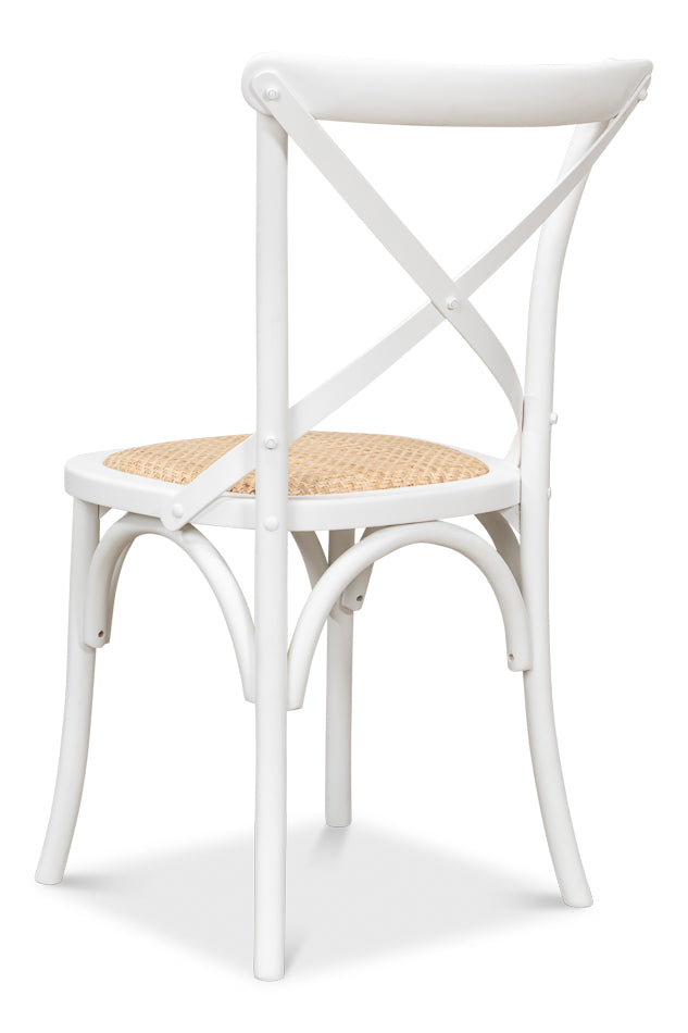 Tuileries White Side Chair- Set of 2 - Chapin Furniture