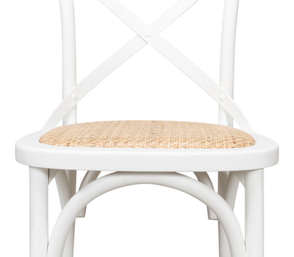 Tuileries White Side Chair- Set of 2 - Chapin Furniture