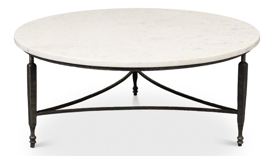 Mykos Round Coffee Table - Chapin Furniture