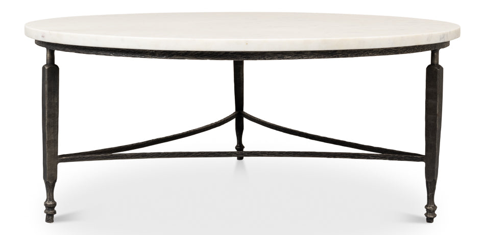 Mykos Round Coffee Table - Chapin Furniture