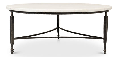 Mykos Round Coffee Table - Chapin Furniture