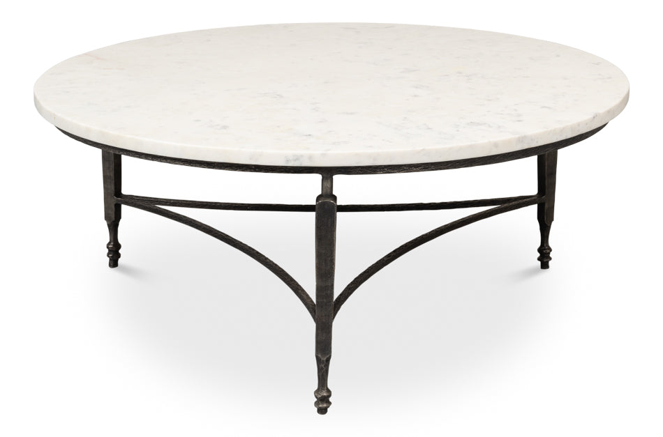 Mykos Round Coffee Table - Chapin Furniture