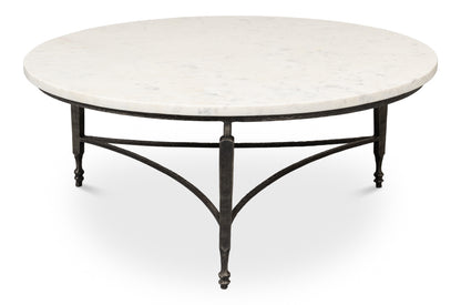 Mykos Round Coffee Table - Chapin Furniture