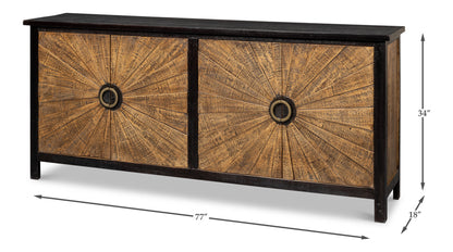 Centrum Four Door Sideboard - Chapin Furniture