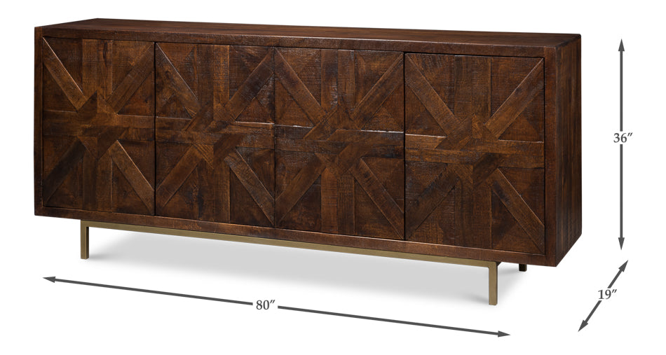 Griglia Four Door Sideboard - Chapin Furniture