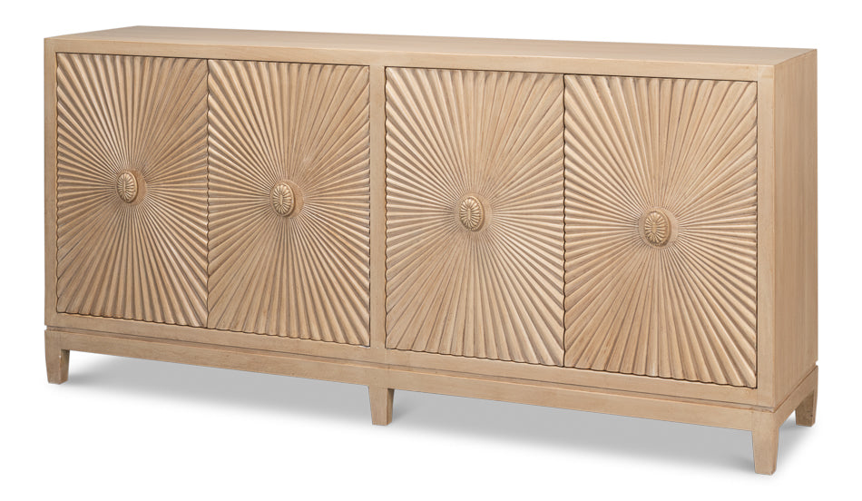 Rayon Four Door Sideboard - Chapin Furniture