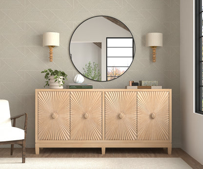Rayon Four Door Sideboard - Chapin Furniture