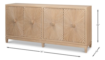 Rayon Four Door Sideboard - Chapin Furniture