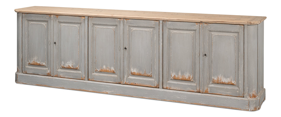Karlsson Antique Swedish Grey Sideboard - Chapin Furniture