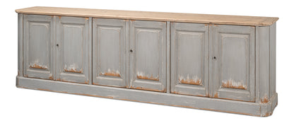 Karlsson Antique Swedish Grey Sideboard - Chapin Furniture