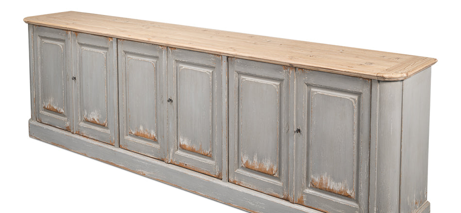Karlsson Antique Swedish Grey Sideboard - Chapin Furniture