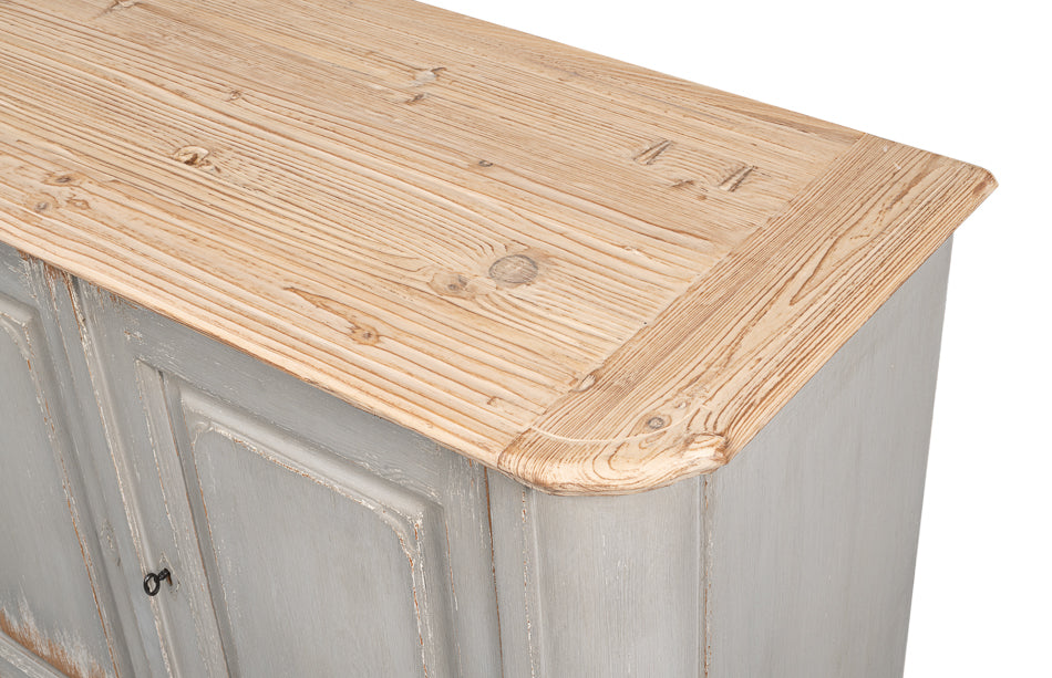 Karlsson Antique Swedish Grey Sideboard - Chapin Furniture