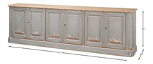 Karlsson Antique Swedish Grey Sideboard - Chapin Furniture