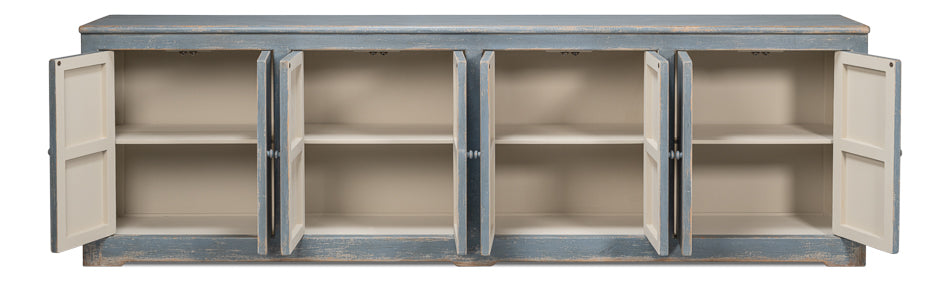 Eight Is Enough Sideboard- Blue/Grey - Chapin Furniture