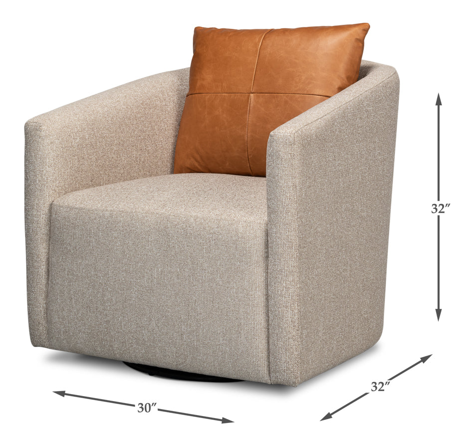 Bronson Swivel Chair - Chapin Furniture