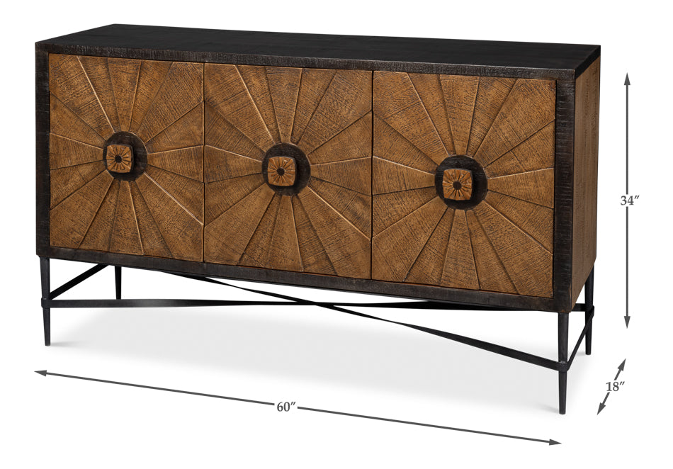 Luke 3 Door Sideboard - Chapin Furniture