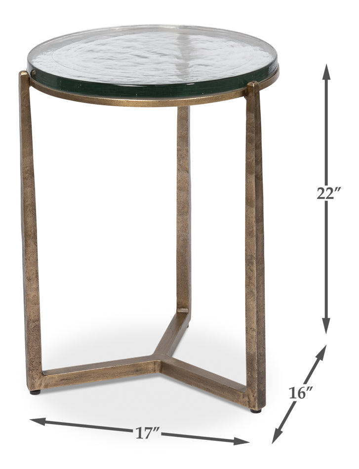 Dorsey Round Side Table - Chapin Furniture