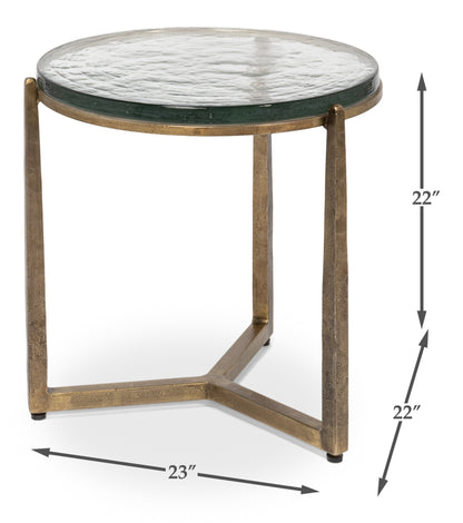 Dorsey Round Side Table - Chapin Furniture