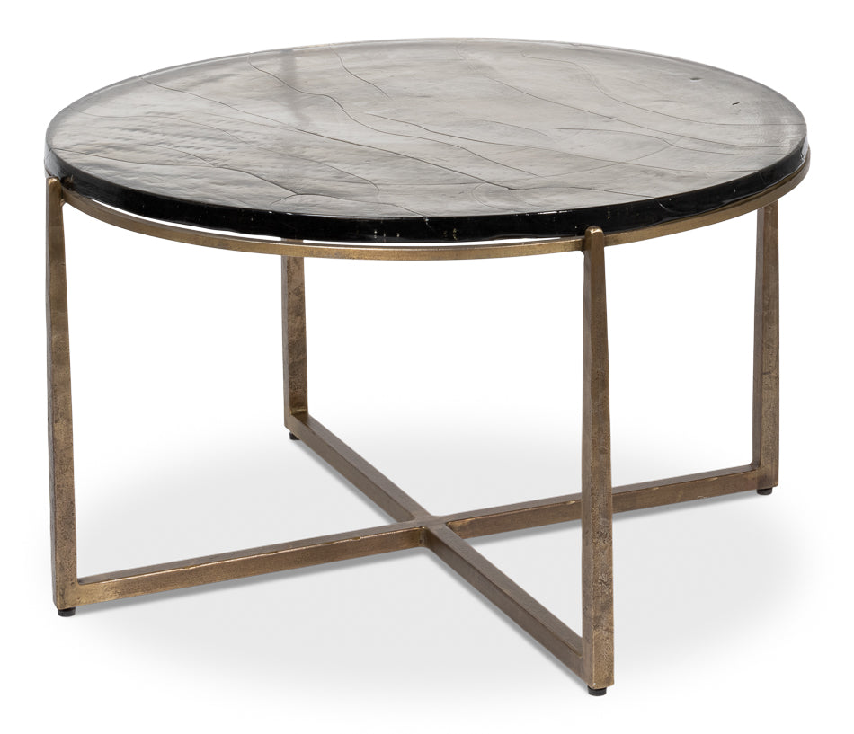 Dorsey Round Coffee Table - Chapin Furniture