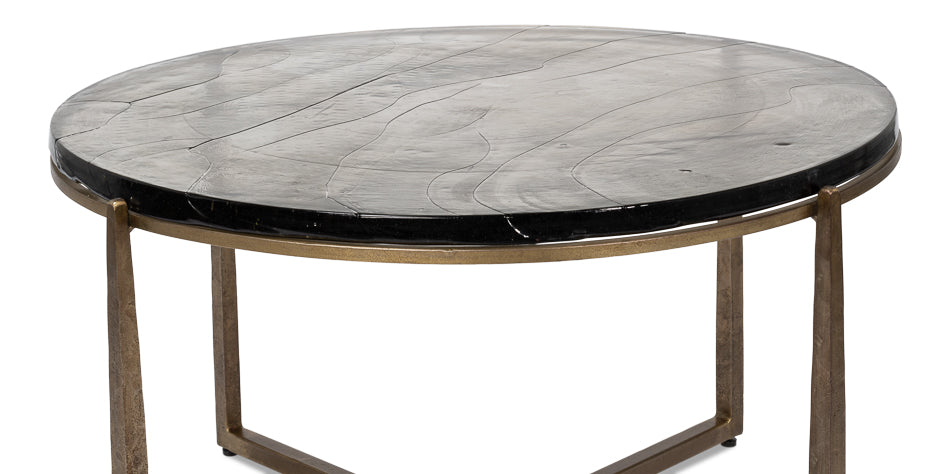 Dorsey Round Coffee Table - Chapin Furniture