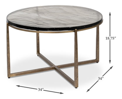 Dorsey Round Coffee Table - Chapin Furniture