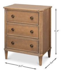 Poppin's 3 Drawer Chest - Chapin Furniture