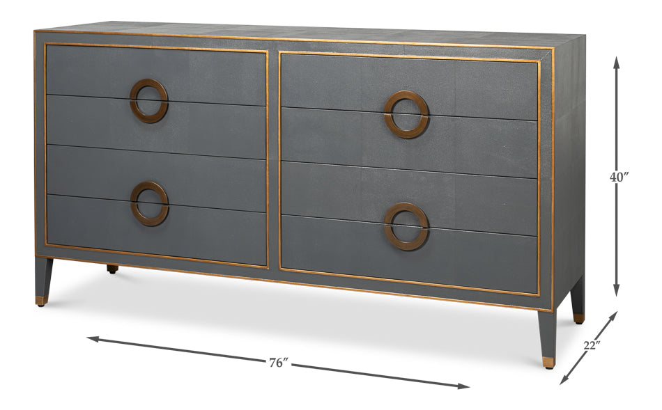Gabriella Chest Of Drawers- Quiet Shade - Chapin Furniture