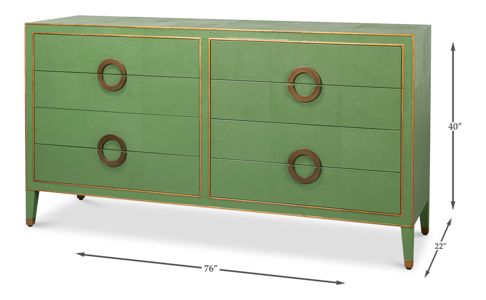 Gabriella Chest Of Drawers- Watercress - Chapin Furniture