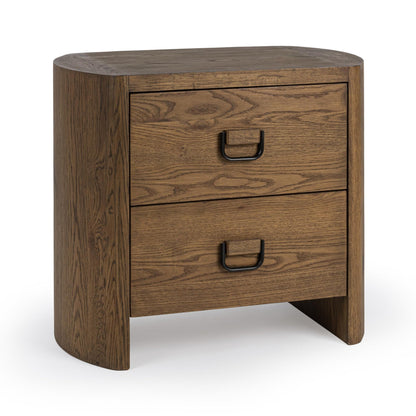 Kyrie 2 Drawer Nightstand - Tawny Brown - Chapin Furniture