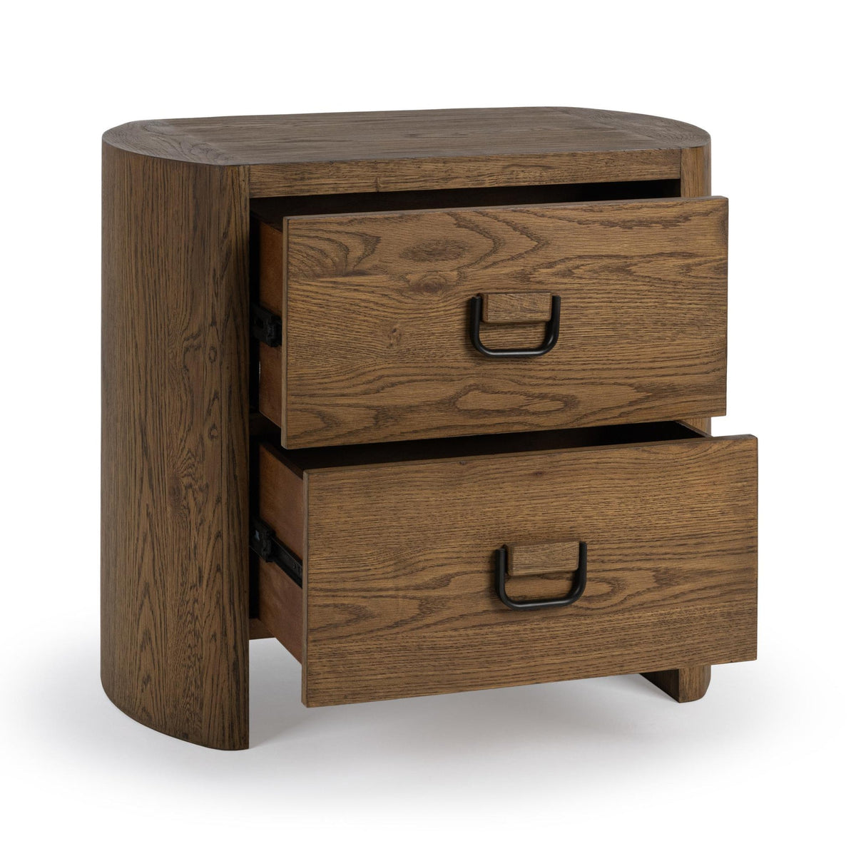 Kyrie 2 Drawer Nightstand - Tawny Brown - Chapin Furniture