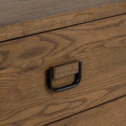 Kyrie 2 Drawer Nightstand - Tawny Brown - Chapin Furniture