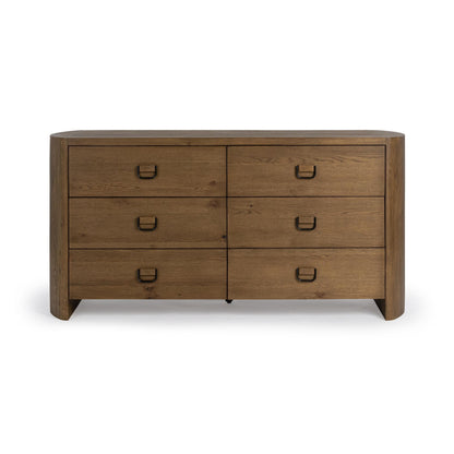Kyrie 6 Drawer Dresser - Tawny Brown - Chapin Furniture