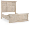 Adelaide Wood White Wash Bed-Queen - Chapin Furniture