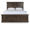 Adelaide Wood Cocoa Brown Bed-King - Chapin Furniture