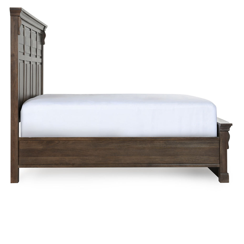 Adelaide Wood Cocoa Brown Bed-Queen - Chapin Furniture