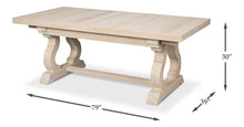 Beauford Dining Table- Grey - Chapin Furniture