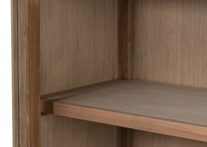 Cecile Bookcase- Beige - Chapin Furniture