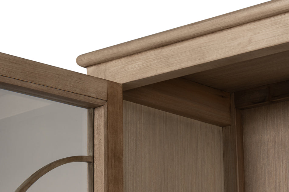 Cecile Bookcase- Beige - Chapin Furniture