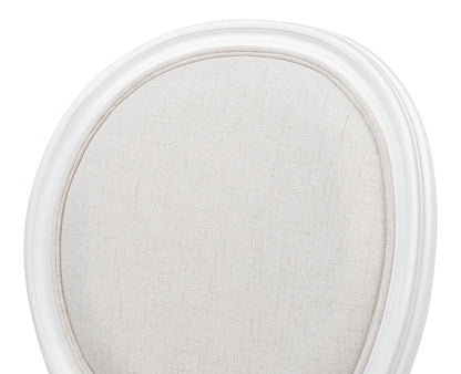 Hugo Oval Side Chair, Cortina White- Set of 2 - Chapin Furniture