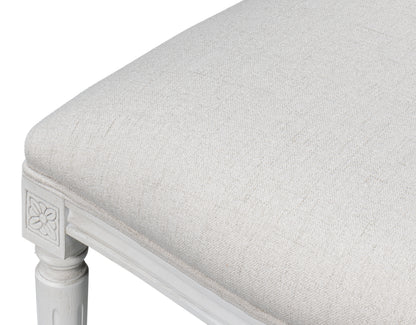 Hugo Oval Side Chair, Cortina White- Set of 2 - Chapin Furniture