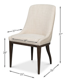 Emilio Dining Chair- Grey - Chapin Furniture