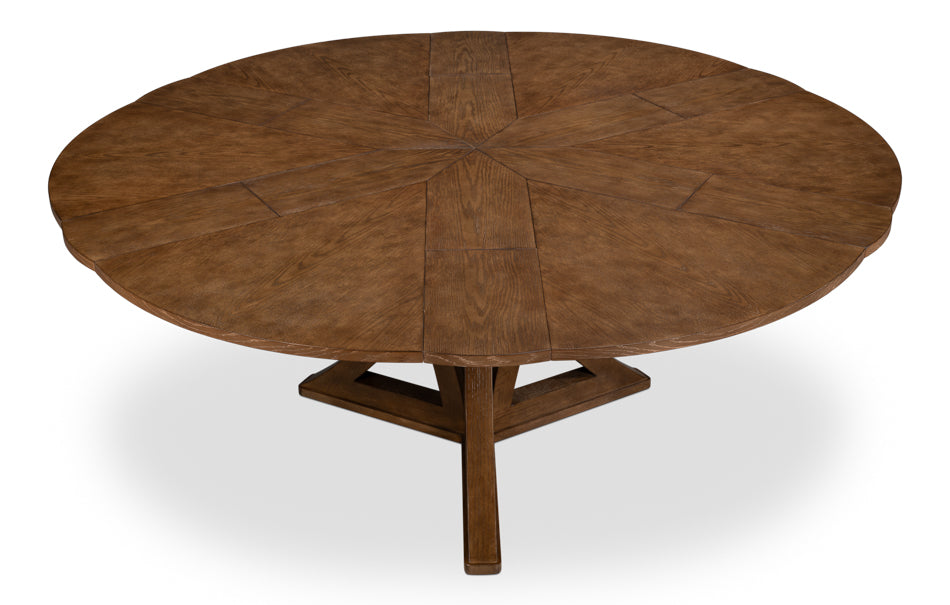 Casual Jupe Medium Dining Table- Light Mink - Chapin Furniture