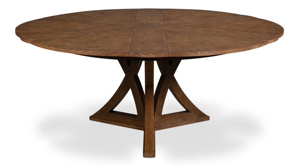 Casual Jupe Medium Dining Table- Light Mink - Chapin Furniture
