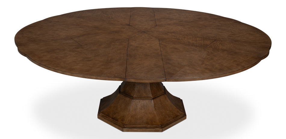Giselle Jupe Large Table- Light Mink - Chapin Furniture