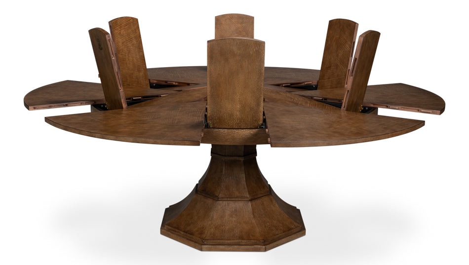 Giselle Jupe Large Table- Light Mink - Chapin Furniture