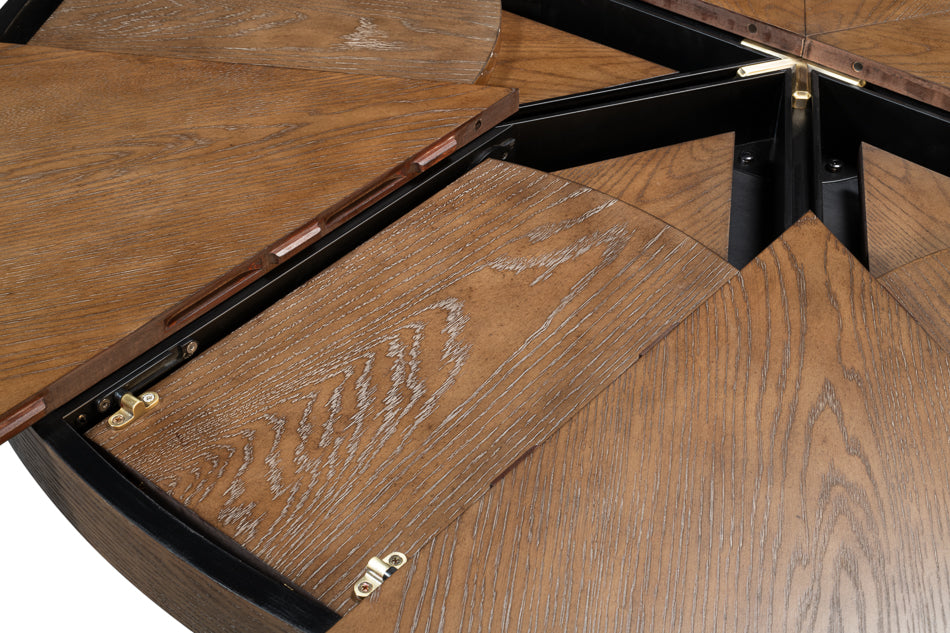 Tower Jupe Large Dining Table- Light Mink - Chapin Furniture